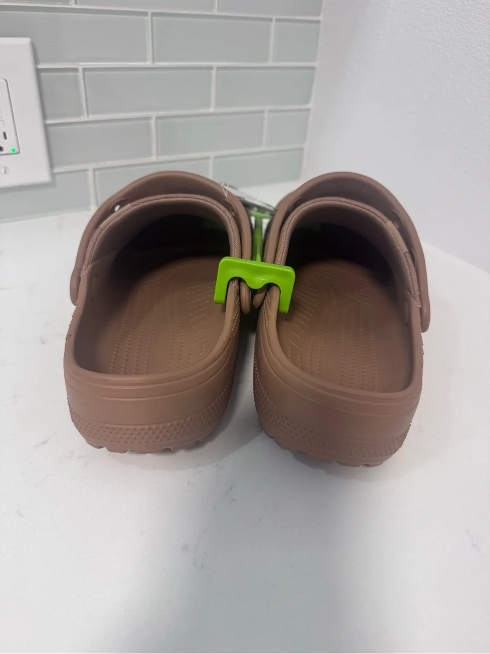 CROCS Classic Crafted Clog in Milk Chocolate